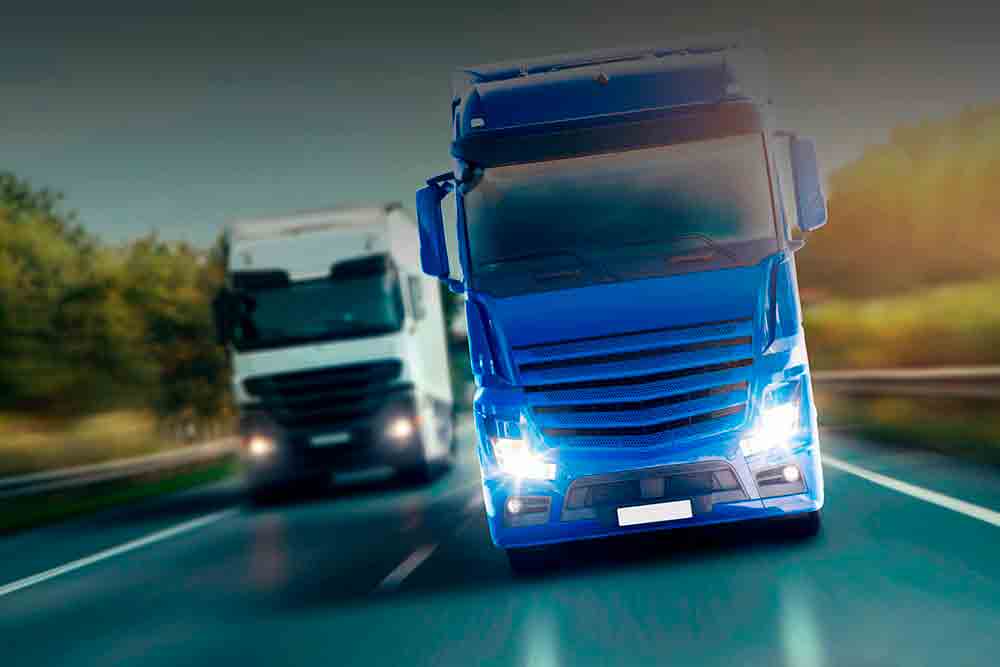 Road freight trucks